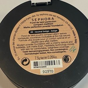 Sephora Matte Perfection Powder Foundation
